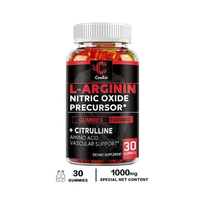 Testosterone Booster, Boost Energy, Boost Endurance, Improve Blood Circulation - with L-Citrulline-L-Arginine Gummies (30/60 Gummies)