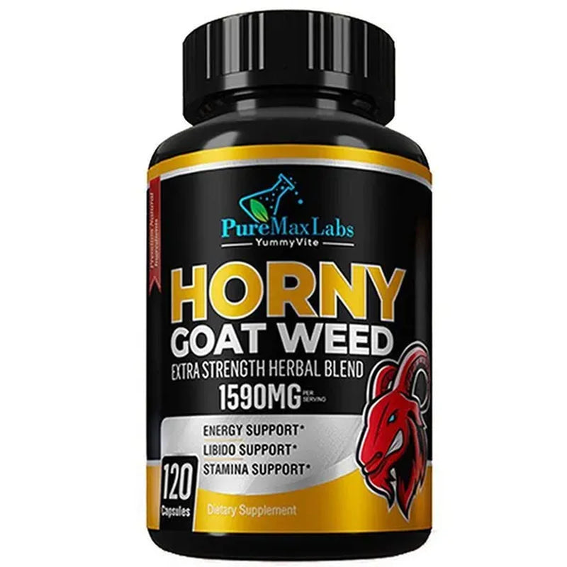 1590Mg Extra Strength Blend, Maca, Arginine, Ginseng, Tribulus, Tongkat, Energy Support, Non-Gmo Formula, 30/60/120 Capsules