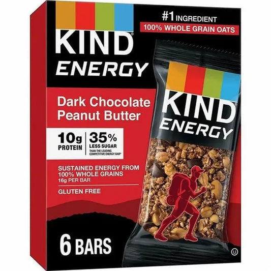 Kind Chocolate Peanut Butter Energy Bar - Pack of 6